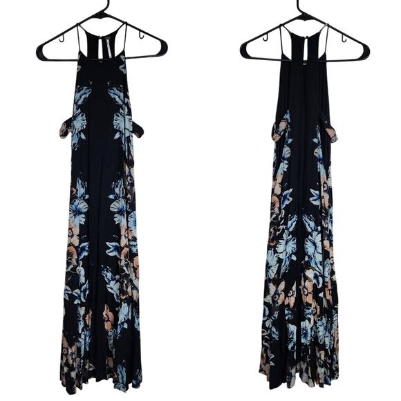 Free People Back To You Tropical Midi Dress - Picture 1 of 4